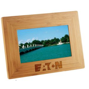 7 Inch Bamboo Digital Photo Frame