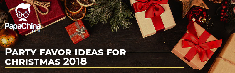 Party Favor Ideas for Christmas 2018