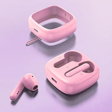 breast cancer awareness earbuds