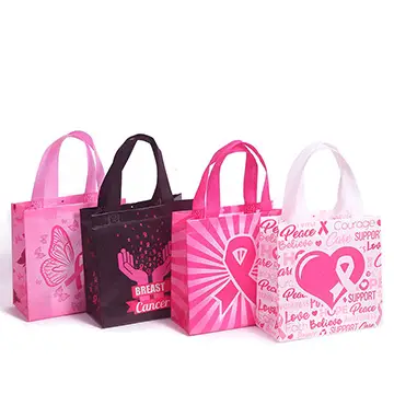 breast cancer awareness tote bags