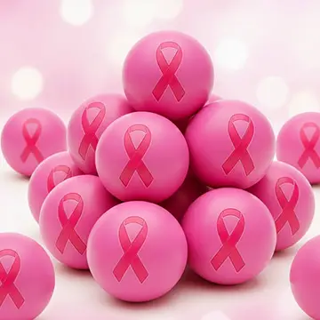 Pink Promo Stress Balls