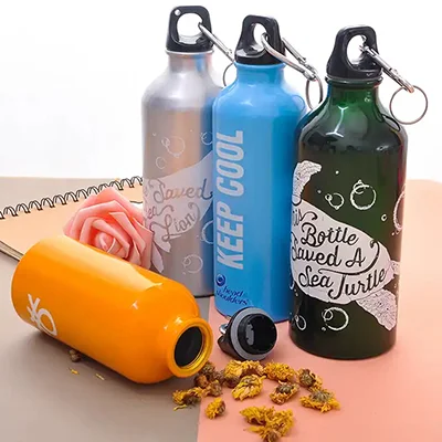 Aluminum water bottles in bulk 