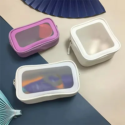 personalized clear cosmetic bags